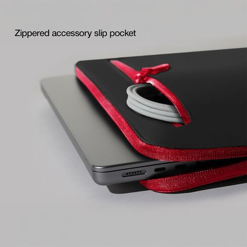 Incase Compact Laptop Sleeve with Flight Nylon MacBook/Laptop/iPad/Tablet Sleeve, and Cover, Lightweight, Weather Resistant, with Slip Pocket for Accessories (Aged Pink, 13-Inch) in Kuwait
