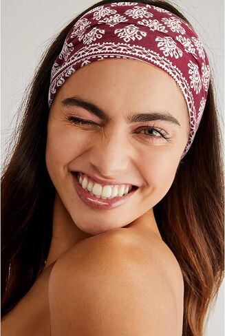 Jesries 10 PCS Women Headbands African Wide Hair Wrap Extra Turban Head Bands for Lady Large Sport Workout Stretch Non-slip Big Hair Bands in Saudi Arabia