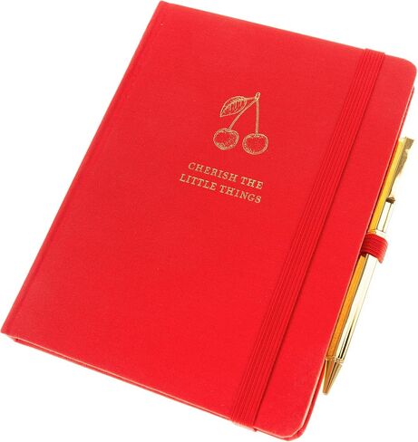 Graphique Bee المبطنة مجلة Plus Pen Luxe Collection ، دفتر Notes Hardcover للمذكرات للكتابة ، نقش رقائق الذهب ، 160 صفحة ، 6 "× 8" in Kuwait