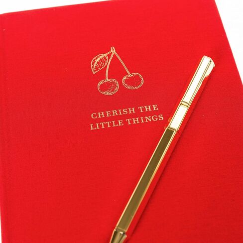 Graphique Bee المبطنة مجلة Plus Pen Luxe Collection ، دفتر Notes Hardcover للمذكرات للكتابة ، نقش رقائق الذهب ، 160 صفحة ، 6 "× 8" in Kuwait