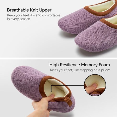 Chantomoo Womens Slippers Soft Sole Indoor Memory Foam Loafer Slippers in Saudi Arabia