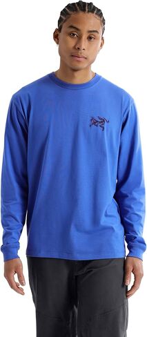 Arc'teryx Kragg SL Cotton Bird Tile Shirt LS Men's | Soft Cotton Climbing Shirt with Tiled Bird Graphic in Saudi Arabia