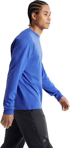 Arc'teryx Kragg SL Cotton Bird Tile Shirt LS Men's | Soft Cotton Climbing Shirt with Tiled Bird Graphic in Saudi Arabia