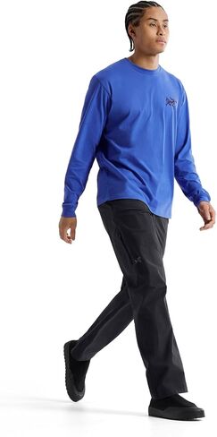 Arc'teryx Kragg SL Cotton Bird Tile Shirt LS Men's | Soft Cotton Climbing Shirt with Tiled Bird Graphic in Saudi Arabia