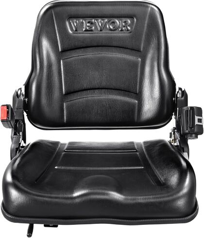 VEVOR Universal Forklift Seat Wrap Around,Universal Tractor Seat with Micro Switch, Adjustable Tractor Suspension Seat with Tilt Fits for John Deere, Ford, Massey Ferguson,New Holland Tractor in Saudi Arabia