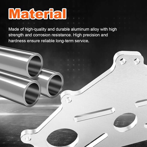 Engine Safe Stand Adapter Plate Compatible with Chevy Small/Big Block LS LT Engines Heavy Duty Support (Silver) in Saudi Arabia
