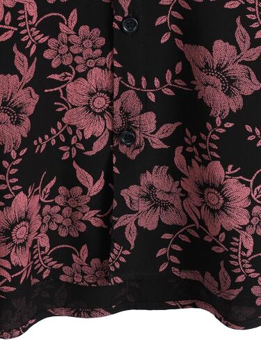Mens Hawaiian Shirts Short Sleeve Casual Button Down Summer Shirts Floral Beach Vacation Tropical Shirts in Saudi Arabia