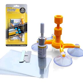 Windshield Crack Chip Repair Kit, Glass Repair Kit Liquid Fast Repair for Cracks, Chips, Bullseyes and Starbursts in Car Windscreens