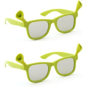 نظارات الوحش مع آذان تأثيري Prop Halloween Cosplay Cosplay Cosplay Cosplay Christmas (2 pcs)