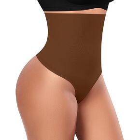 Tummy Control Thong Shapewear for Women High Waisted Body Shaper Panties Shaping Thong Girdle Underwear