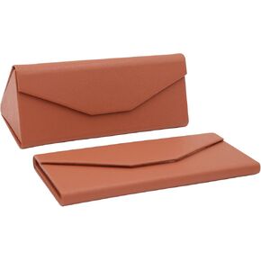 Real Sic Glasses Case for Men and Women - Magnetic Folding Hard Shell Sunglass Holder - Inspired by Solid Color