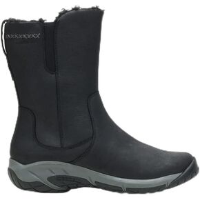 Merrell Womens Encore 4 حذاء ثلجي طويل القامة قطبي ، أسود ، 9 عريض