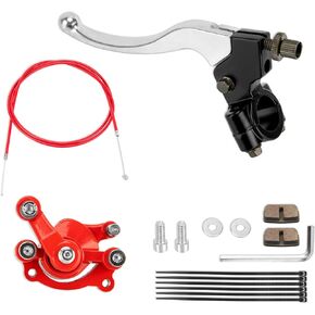 7/8" 22mm Mini Bike Brake Lever and Mini Bike Brake Caliper Compatible for Coleman CT100U Baja Doodle Bug Motovox MBX10 47cc 49cc Mini Pocket & Dirt Bikes, Includes 155cm Brake Cable
