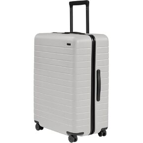 Away Large Checked Luggage, 29 Inch Hardside Suitcase with Spinner Wheels, Lightweight & Durable, TSA Lock, Jet Black