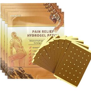 40pcs Signal Pain Relief Patches, All Natural Tiger Heat Patches Ultra Strength, Neck, Shoulder, Joint &Knee Pain Relief,Heat Patches for Pain Relief，Lower Back Pain Relief for thermacare