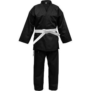 Karate Uniform for Kids & Adults Lightweight Student Karate Gi Martial Arts Uniform Set with Free Karate Belt