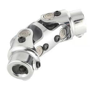 Double 3/4 "DD X 3/4" DD U Cointer Universal Universal Unductud ​​Doint Goans Doint Unived Max angle 70 درجة Chrome