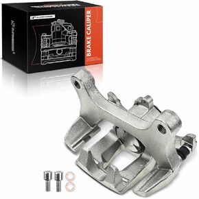 A-Premium Disc Brake Caliper Assembly with Bracket Compatible with Select Ford Models - For F-150 F150 2018-2020, 2.7L 3.0L 3.3L 3.5L - Rear Right Passenger Side