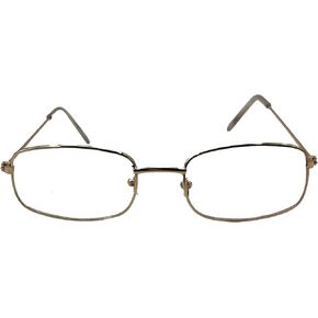 Old Man Costume Glasses - Rectangular Granny Dress Up Eyeglasses, Square Costume Glasses