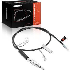 A-Premium Rear Passenger Side Parking Brake Cable Assembly Compatible with Ford Models: F-250 Super Duty, F-350 Super Duty, 2005 2006 2007
