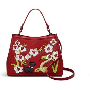 RADLEY London Lunar New Years Women's Medium Leather Ziptop Satchel Bag