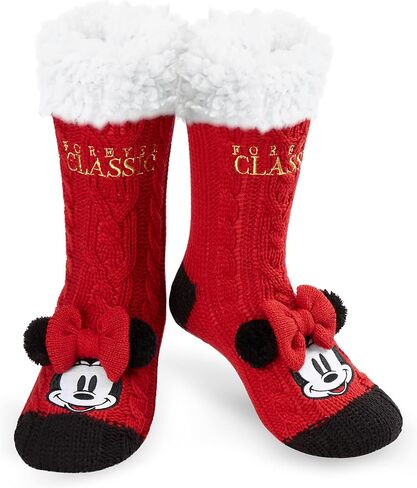 Disney Stitch Slipper Socks For Women Teens Warm Slipper Socks Bed Socks Non Slip Socks Gifts for Her in Kuwait
