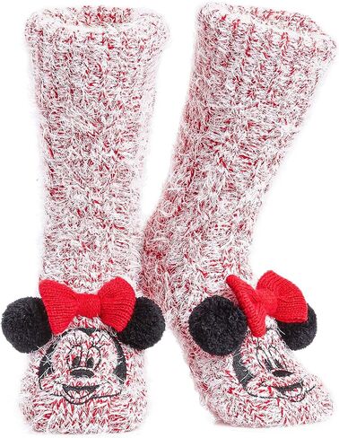 Disney Stitch Slipper Socks For Women Teens Warm Slipper Socks Bed Socks Non Slip Socks Gifts for Her in Kuwait