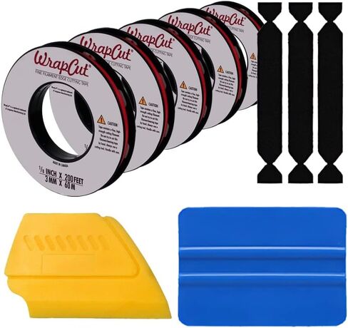 Vvivid Drap Cut Vinyl Wrap Cutting Maleer Tape 200ft (1 Roll) in Kuwait
