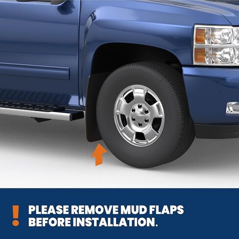 OE Factory Fender Flares Compatible for 2009-2018 Dodge Ram 1500/2019-2022 1500 Classic (Not for R/T, Rebel Models) Smooth Black Paintable Wheel Flare Front Rear 4PCS in Kuwait