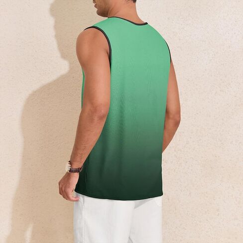 American Trends Mens Tank Tops Beach Summer Sleeveless Tee Shirts Hawaiian Muscle Graphic Tank Tops for Men in Kuwait