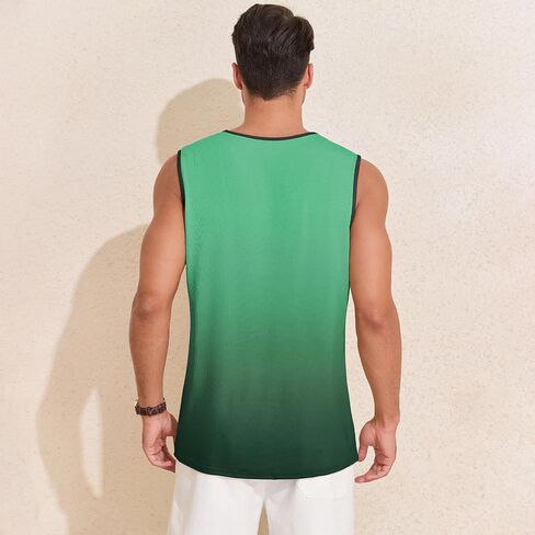 American Trends Mens Tank Tops Beach Summer Sleeveless Tee Shirts Hawaiian Muscle Graphic Tank Tops for Men in Kuwait