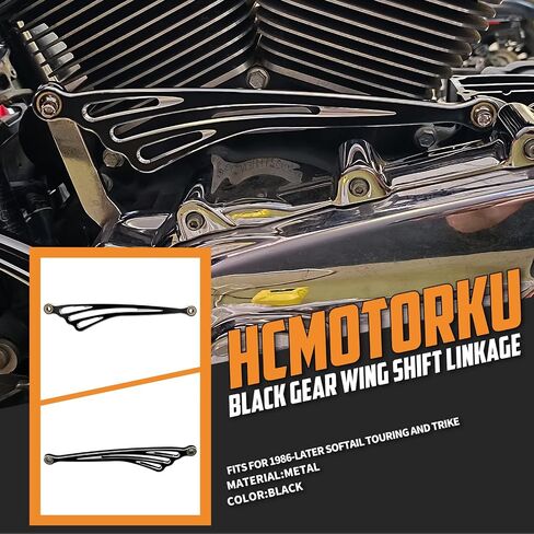 دراجة نارية التحول الربط والعتاد شيفتر الربط صالح ل Harley Touring Street Glide Road Glide Electra Glide Road King Trikes Softail 1986-أحدث كروم in Saudi Arabia