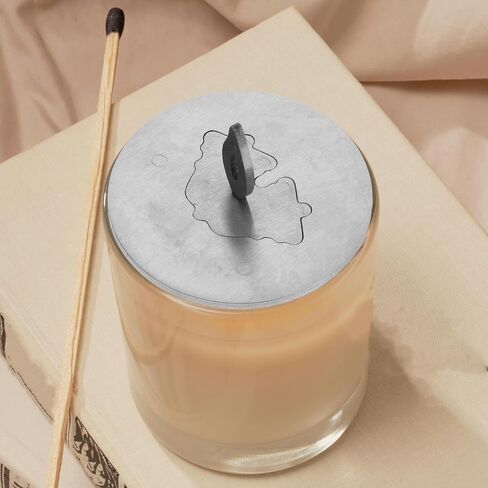 Candle Cover Wick Cover, 2x1.4in Stainless Steel Candle Lampshade Aromatherapy Candle Cover, Universal Candle Extinguishing Tool Candle Extinguisher, Windproof Aromatherapy Cover for Home Pa in Saudi Arabia