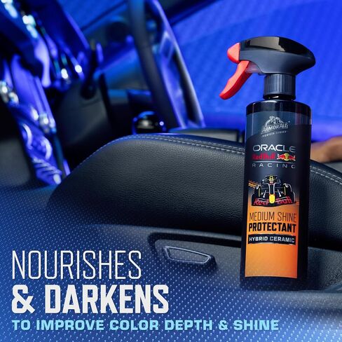 Armor All Podium Series Hybrid Ceramic Medium Shine Protectant Spray, 16 fl oz, Car Interior Protectant Developed in Collaboration with Oracle Red Bull Racing in Saudi Arabia