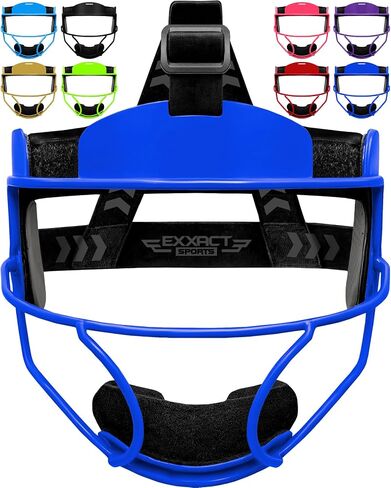 Exxact Sports Softball Face Mask Girls Youth & Adult, Protective Lightweight Fielders Mask Softball Youth for Enhanced Performance in Saudi Arabia