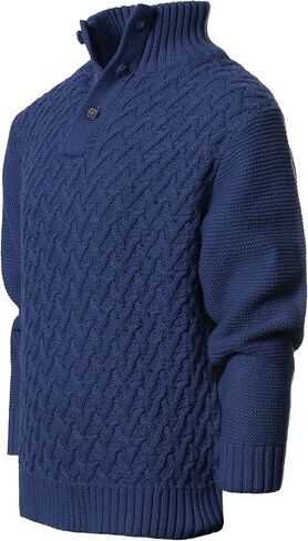 Gioberti Kids and Boys Mock Neck Pullover Knitted Sweater in Saudi Arabia
