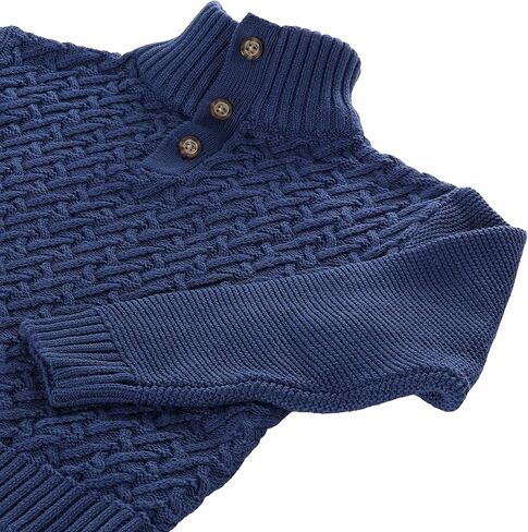 Gioberti Kids and Boys Mock Neck Pullover Knitted Sweater in Saudi Arabia