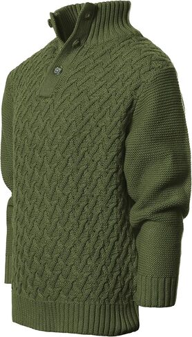 Gioberti Kids and Boys Mock Neck Pullover Knitted Sweater in Saudi Arabia