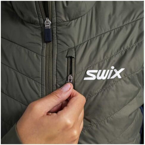 سترة Swix النسائية النشطة للتزلج عبر الريف، متينة ومريحة ومقاومة للرياح وقابلة للتنفس وديناميكية معزولة in Saudi Arabia