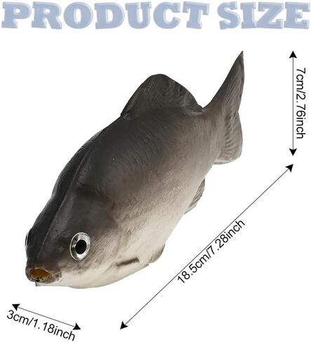 Blueshyhall Car Antenna Topper Funny Fish Aerial Exterior Decoration Auto Accessory Decor for Vehicles SUV Trunk in Kuwait