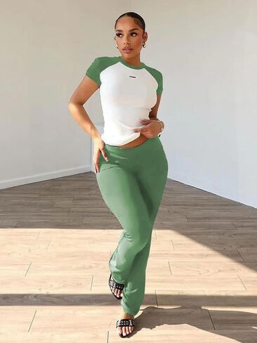 Nimsruc 2 Piece Outfits for Women Casual Sweat Sets in Saudi Arabia