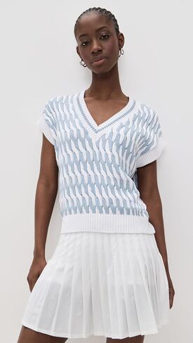 Varley Women's Alfie Cable Knit Vest in Saudi Arabia