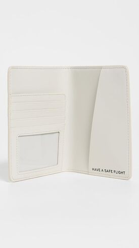 Marc Jacobs Women's The Tourist Leather Passport Case, White Multi, One Size in Saudi Arabia