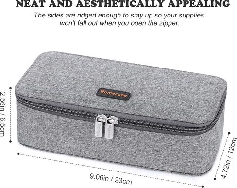 Homecube Big Capacity Pencil Case Oxford Cloth Bag Storage Pouch Marker Pen Pencil Cute Stationery Organizer Bag Holder with Zipper for Middle High School & Office Boy Girl Teen in Saudi Arabia