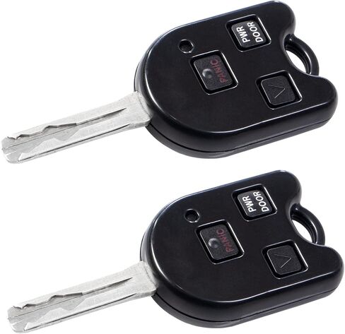 STAUBER Best Key Shell Replacement for Lexus - HYQ1512V, HYQ12BBT - NO Locksmith Required Using Your Old Key and chip! - Blue in Kuwait