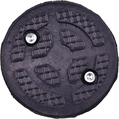 50mm Auto Car Lift Telescopic Round Tray Rubber Pads Peg Screw-up Pads Car Lift Rubber Tray in Kuwait