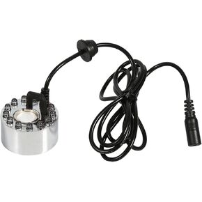 24 فولت ألوان تغيير صانع الضباب الموجات فوق الصوتية نافورة مياه النافورة Fogger Air Mitomizer Mini Fog Machine ، Fogger Atomizer Foggersindoor Fountain