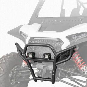 kemimoto الصلب الأمامي الصلب kemimoto مع فتحة بقعة ثقب التثبيت متوافق مع 2024 2025 Polaris RZR XP 1000/ XP 4 1000 الملحقات - 1.5 بوصة أنابيب الأسود غير المتواجد استبدال # 2884513