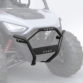 KEMIMOTO UTV Front Bumper Compatible with Polaris RZR 200, Electrophoretic Finish, Pre-Drilled for Lights, Full Front Protection, Durable and Rustproof, Replaces 2884577