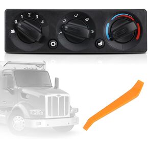 Q21-6119 HVAC A/C HEATER CONTRY CONTROL CONTROL PLOAN SWIST PLAYS PLANCE لشاحنات Peterbilt 337 348 389 لوحة التحكم في درجة الحرارة Q216119